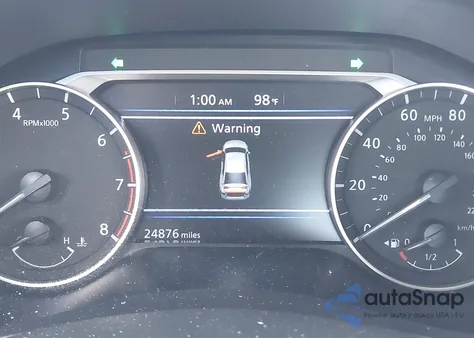 2025 Nissan Altima Sv Fwd z USA, uszkodzony, nr VIN 1N4BL4DV1SN301935